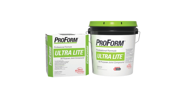 Γενικής χρήσης στόκος αρμολόγησης ProForm Ultra Lite, συσκευασία κουβά και κιβώτιο