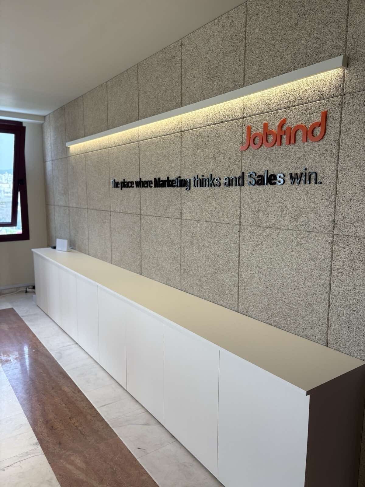 Ακουστική Αναβάθμιση στον Χώρο Γραφείων της Jobfind με Heraklith Heradesign Superfine