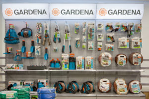 εργαλεία κήπου gardena βιτρίνα